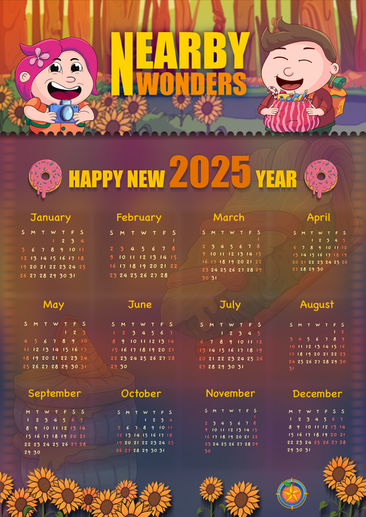 ✨ "Nearby Wonders: The Magic Calendar"
